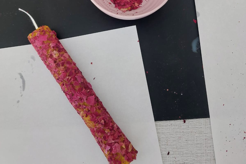 Taller de Velas Cera de abeja e Intención
