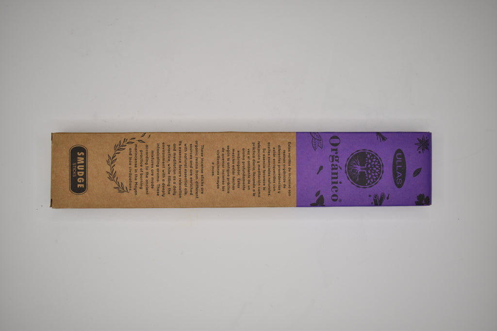 Incienso de Lavanda Orgánico 100% Natural