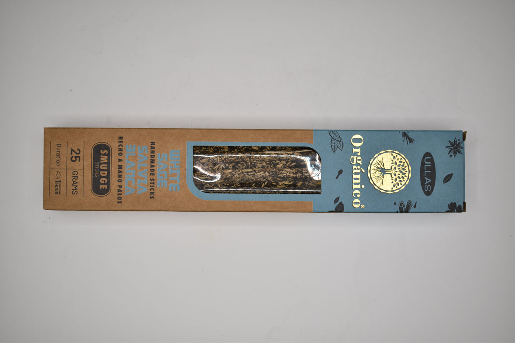 Incienso de Salvia Blanca Orgánica 100% Natural