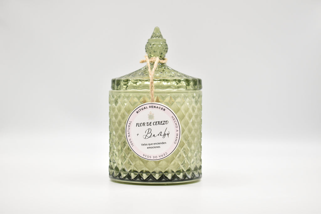 Vela Flor de cerezo y Bambú