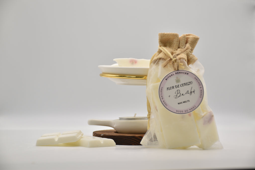 Wax Melt Flor cerezo y Bambú
