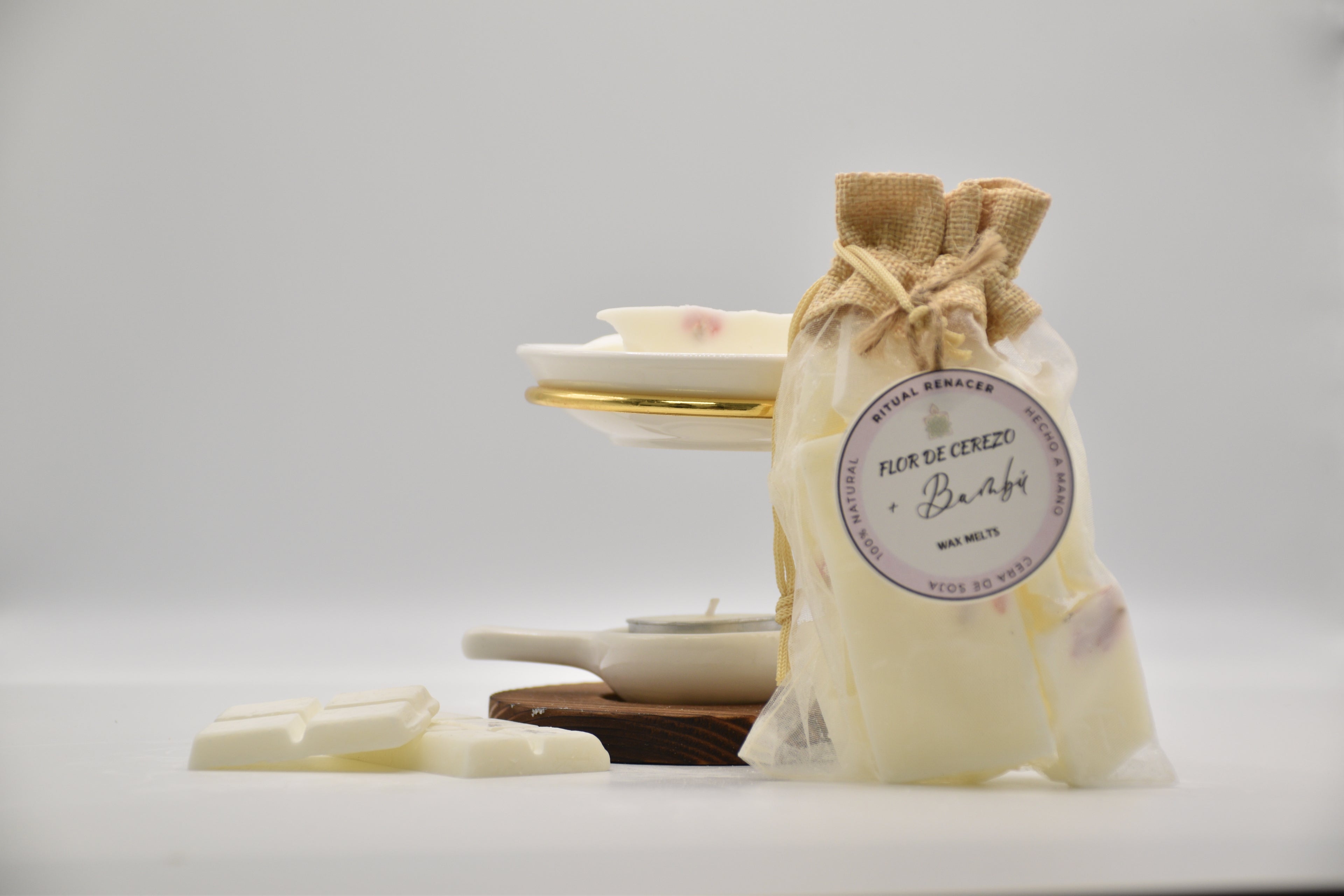 Wax Melt Flor cerezo y Bambú